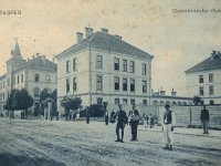 Domobranska vojarna, Ilica, Črnomerec, oko 1910. godine